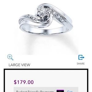 Women’s Kay jewelers ring size 7